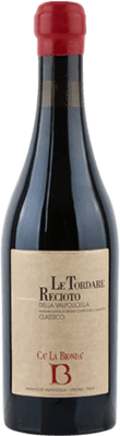 59,95 € Kostenloser Versand | Rotwein Cà la Bionda Recioto le Tordare Classico D.O.C. Valpolicella Venecia Italien Corvina, Rondinella, Corvinone Medium Flasche 50 cl