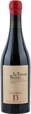 59,95 € Kostenloser Versand | Rotwein Cà la Bionda Recioto le Tordare Klassisch D.O.C. Valpolicella Venecia Italien Corvina, Rondinella, Corvinone Medium-Flasche 50 cl