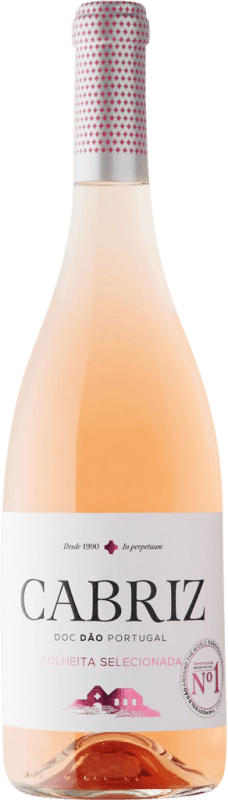 10,95 € Envoi gratuit | Vin Rosé Cabriz VS Vendimia Seleccionada — Vendange Sélectionnée, Rosé I.G. Dão Dão Portugal Nebbiolo, Alfrocheiro Bouteille 75 cl