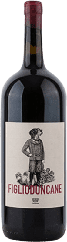 66,95 € Бесплатная доставка | Красное вино Calafata Figlioduncane I.G.T. Toscana Тоскана Италия Cabernet Sauvignon — Каберне Совиньон Бутылка Магнум 1,5 L
