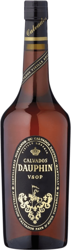 33,95 € Envio grátis | Calvados Dauphin Vieille VSOP Reserva I.G.P. Val de Loire Loire França Garrafa 70 cl