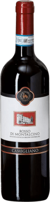 19,95 € Бесплатная доставка | Красное вино Camigliano D.O.C. Rosso di Montalcino Тоскана Италия Sangiovese бутылка 75 cl