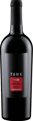 13,95 € Бесплатная доставка | Красное вино Cantine Minini Tank Nº 26 Appassimento D.O.C. Sicilia Сицилия Италия Nero d'Avola 75 cl