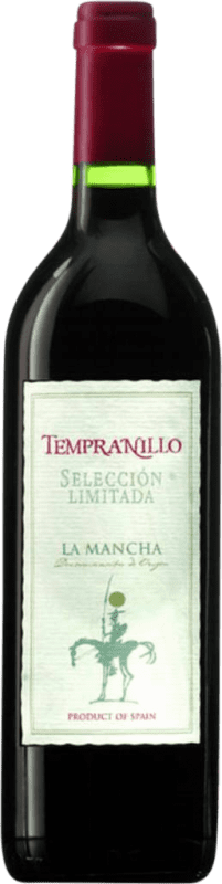 6,95 € Envoi gratuit | Vin rouge Campos Reales Selección Limitada D.O. La Mancha Castilla La Mancha Espagne Tempranillo Bouteille 75 cl