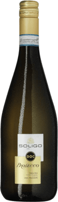 10,95 € Free Shipping | White sparkling Colli del Soligo Frizzante Extra Dry Extra Dry D.O.C. Prosecco Venecia Italy Prosecco Bottle 75 cl