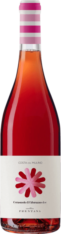9,95 € Бесплатная доставка | Розовое вино Frentana Costa del Mulino D.O.C. Cerasuolo d'Abruzzo Фриули-Венеция-Джулия Италия Montepulciano — Монтепульчано Бутылка 75 cl