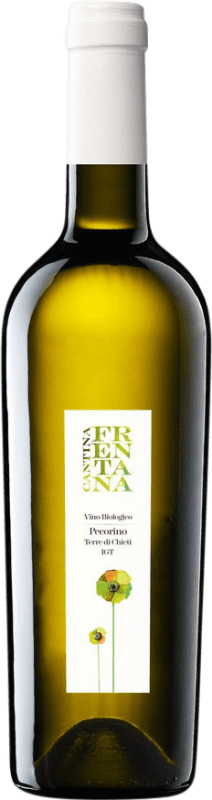 17,95 € Бесплатная доставка | Белое вино Frentana I.G.T. Terre di Chieti Абруцци Италия Pecorino — Пекорино 75 cl