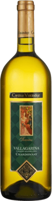 7,95 € Бесплатная доставка | Белое вино Valdadige Veronese I.G.T. Vallagarina Venecia Италия Chardonnay бутылка 1 L