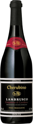 8,95 € 免费送货 | 红酒 Bema Cherubino D.O.C. Lambrusco Grasparossa di Castelvetro 艾米利亚 - 罗马涅 意大利 Lambrusco 瓶子 75 cl