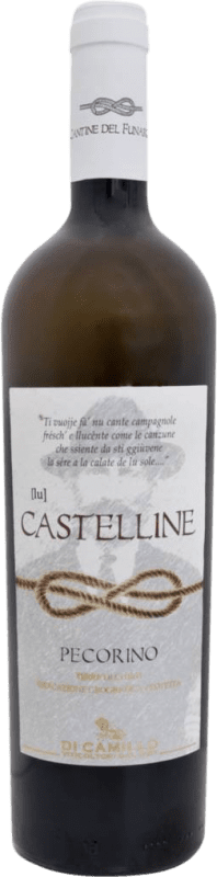 13,95 € 送料無料 | 白ワイン Cantine del Funaro Lu Castelline I.G.T. Terre di Chieti アブルッツォ イタリア Pecorino ボトル 75 cl