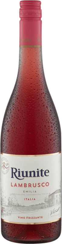 7,95 € Бесплатная доставка | Розовое вино Riunite I.G.T. Emilia Romagna Эмилия-Романья Италия Lambrusco — Ламбруско 75 cl