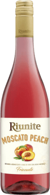 7,95 € 送料無料 | 白ワイン Riunite Riunite Peach イタリア Muscat ボトル 75 cl