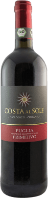 9,95 € Бесплатная доставка | Красное вино Volpi Costa al Sole I.G.T. Puglia Апулия Италия Primitivo бутылка 75 cl