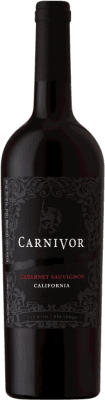 14,95 € Spedizione Gratuita | Vino rosso Carnivor I.G. California California stati Uniti Cabernet Sauvignon Bottiglia 75 cl