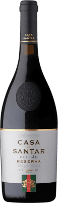 19,95 € 免费送货 | 红酒 Casa de Santar Tinto 预订 I.G. Dão 道 葡萄牙 Touriga Nacional, Aragonez, Alfrocheiro 瓶子 75 cl