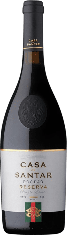 19,95 € Envío gratis | Vino Tinto Casa de Santar Reserva I.G. Dão Dão Portugal Touriga Nacional, Aragonez, Alfrocheiro Botella 75 cl