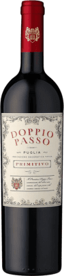 9,95 € Envío gratis | Vino tinto Botter Carlo Doppio Passo I.G.T. Puglia Puglia Italia Primitivo Botella 75 cl