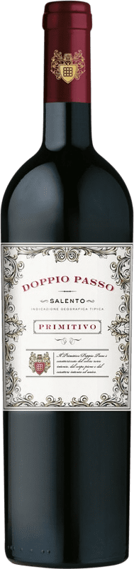 12,95 € Kostenloser Versand | Rotwein Botter Carlo Doppio Passo I.G.T. Puglia Apulien Italien Primitivo Flasche 75 cl