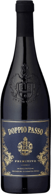 7,95 € 免费送货 | 红酒 Botter Carlo Doppio Passo I.G.T. Salento 意大利 Primitivo 瓶子 75 cl