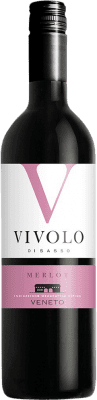 8,95 € Free Shipping | Red wine Botter Carlo Vivolo di Sasso I.G.T. Veneto Veneto Italy Merlot Bottle 75 cl