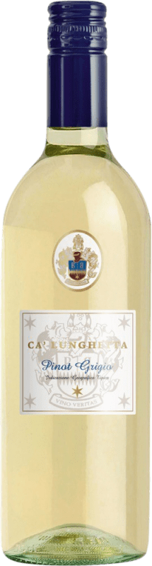 10,95 € Kostenloser Versand | Weißwein Botter Carlo Ca' Lunghetta I.G.T. Venezia Venecia Italien Pinot Gris — Grauburgunder Flasche 1 L