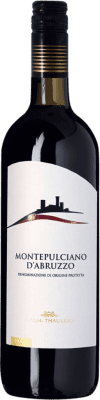 6,95 € Бесплатная доставка | Красное вино Casal Thaulero Borgo D.O.C. Montepulciano d'Abruzzo Абруцци Италия Montepulciano — Монтепульчано Бутылка 75 cl