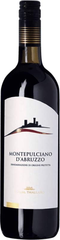 6,95 € 免费送货 | 红酒 Casal Thaulero Borgo D.O.C. Montepulciano d'Abruzzo 阿布鲁佐 意大利 Montepulciano 瓶子 75 cl