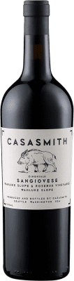 36,95 € Бесплатная доставка | Красное вино Casa Smith Cinghiale Washington Соединенные Штаты Sangiovese бутылка 75 cl