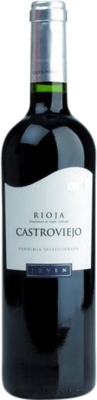 10,95 € 送料無料 | 赤ワイン Castroviejo 若い D.O.Ca. Rioja ラ・リオハ スペイン Tempranillo, Grenache ボトル 75 cl