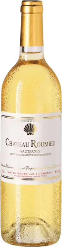 26,95 € 免费送货 | 甜酒 Catherine Craveia Goyaud. Château Roumieu A.O.C. Sauternes 波尔多 法国 Sémillon 瓶子 75 cl