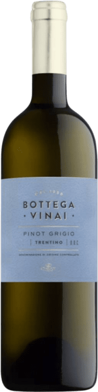 19,95 € Kostenloser Versand | Weißwein Cavit Vinai D.O.C. Trentino Trentino Italien Pinot Gris — Grauburgunder Flasche 75 cl