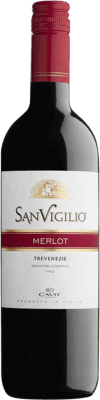 8,95 € 送料無料 | 赤ワイン Cavit San Vigilio I.G.T. Trevenezie ベネト イタリア Merlot ボトル 75 cl