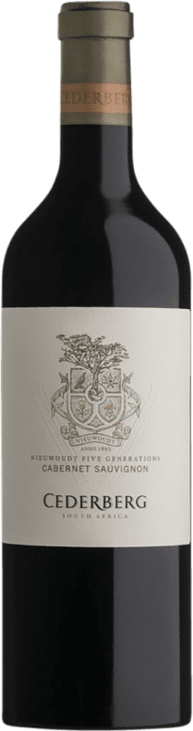 69,95 € Envoi gratuit | Vin Rouge Cederberg Five Generations W.O. Western Cape Western Cape South Coast Afrique du Sud Cabernet Sauvignon 75 cl
