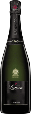 79,95 € Бесплатная доставка | Белое игристое Lanson Le Vintage брют A.O.C. Champagne шампанское Франция Pinot Black, Chardonnay бутылка 75 cl