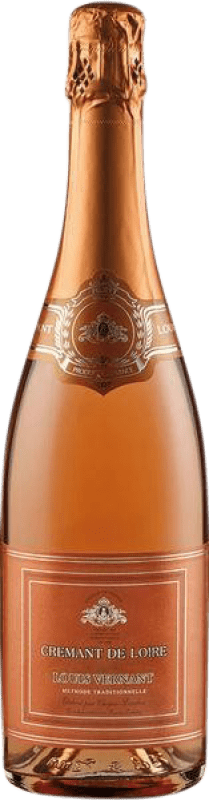 19,95 € Kostenloser Versand | Rosé Sekt Chapin & Landais Louis Vernant Rosé Brut A.O.C. Crémant de Loire Loire Frankreich Cabernet Franc Flasche 75 cl