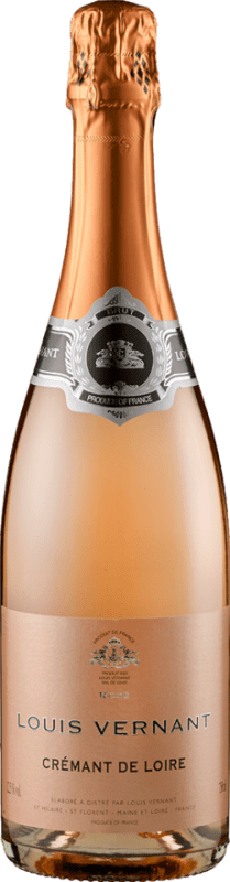 18,95 € Envoi gratuit | Vin Mousseux Rosé Chapin & Landais Louis Vernant Brut Rosé A.O.C. Crémant de Loire Loire France Cabernet Franc Bouteille 75 cl