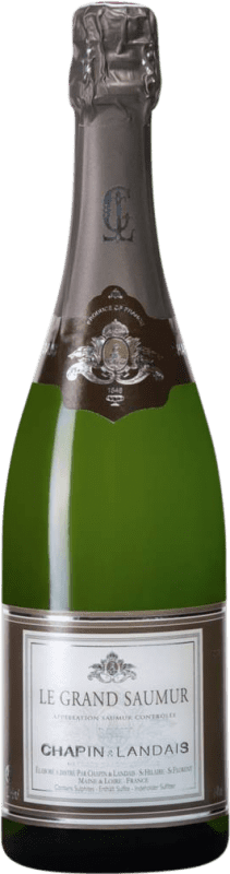 15,95 € Envoi gratuit | Vin Mousseux Blanc Chapin & Landais Le Grand Saumur Brut Traditionnelle A.O.C. Saumur Loire France Bouteille 75 cl
