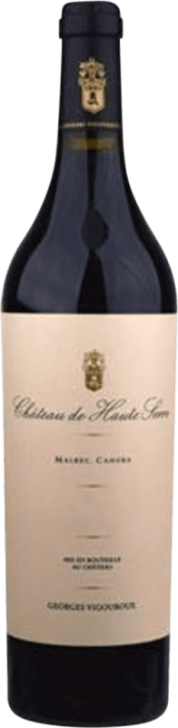 155,95 € 免费送货 | 红酒 Châtau de Haute-Serre Icône d'Origine A.O.C. Cahors Occitania 法国 Malbec 瓶子 75 cl