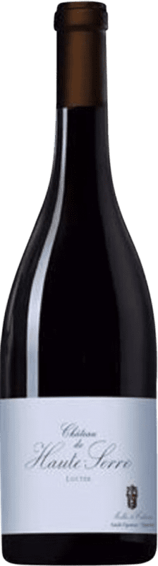 23,95 € 免费送货 | 红酒 Châtau de Haute-Serre Lucter d'Origine A.O.C. Cahors Occitania 法国 Malbec 瓶子 75 cl