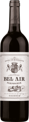 7,95 € Kostenloser Versand | Rotwein Château Bel Air Perponcher Reserve — Gereift A.O.C. Bordeaux Bordeaux Frankreich Merlot, Cabernet Sauvignon, Cabernet Franc Halbflasche 37 cl