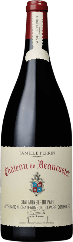 188,95 € Free Shipping | Red wine Château Beaucastel A.O.C. Châteauneuf-du-Pape Rhône France Syrah, Grenache, Mourvèdre, Cinsault, Counoise Magnum Bottle 1,5 L