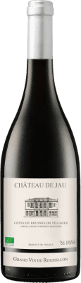 15,95 € Free Shipping | Red wine Château de Jau Rouge A.O.C. Minervois France Syrah, Carignan, Garnacha Roja Bottle 75 cl