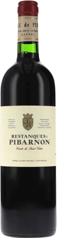 55,95 € 免费送货 | 红酒 Château de Pibarnon Restanques Rouge A.O.C. Côtes de Provence 普罗旺斯 法国 Monastrell, Mourvèdre, Cinsault 瓶子 75 cl