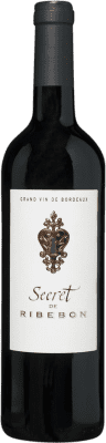 9,95 € Envoi gratuit | Vin Rouge Château de Ribebon Secret A.O.C. Bordeaux Bordeaux France Merlot, Cabernet Sauvignon, Cabernet Franc 75 cl