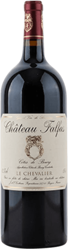 109,95 € Envoi gratuit | Vin rouge Château Falfas Le Chevalier A.O.C. Côtes de Bourg Bordeaux France Merlot, Cabernet Sauvignon, Cabernet Franc Bouteille Magnum 1,5 L