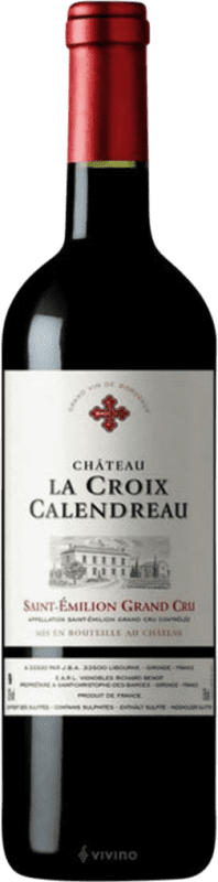 27,95 € Spedizione Gratuita | Vino Bianco Château la Croix Calendreau A.O.C. Bordeaux bordò Francia Bottiglia 75 cl