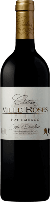 32,95 € 免费送货 | 红酒 Château Mille Roses A.O.C. Médoc 波尔多 法国 Merlot, Cabernet Sauvignon, Petit Verdot 瓶子 75 cl