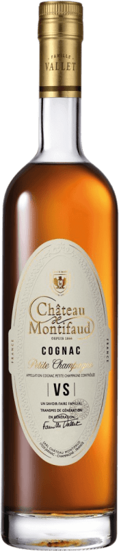 59,95 € Envío gratis | Coñac Château Montifaud Petite Champagne VS A.O.C. Cognac Francia Botella 70 cl