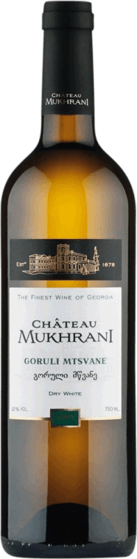 22,95 € Бесплатная доставка | Белое вино Château Mukhrani Goruli Kartli Грузия Mtsvane бутылка 75 cl