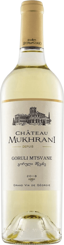 33,95 € 免费送货 | 白酒 Château Mukhrani Goruli Kartli 格鲁吉亚 Mtsvane 瓶子 75 cl